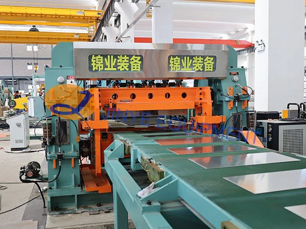 Steel Coil Flying Shear Cut To Length Line